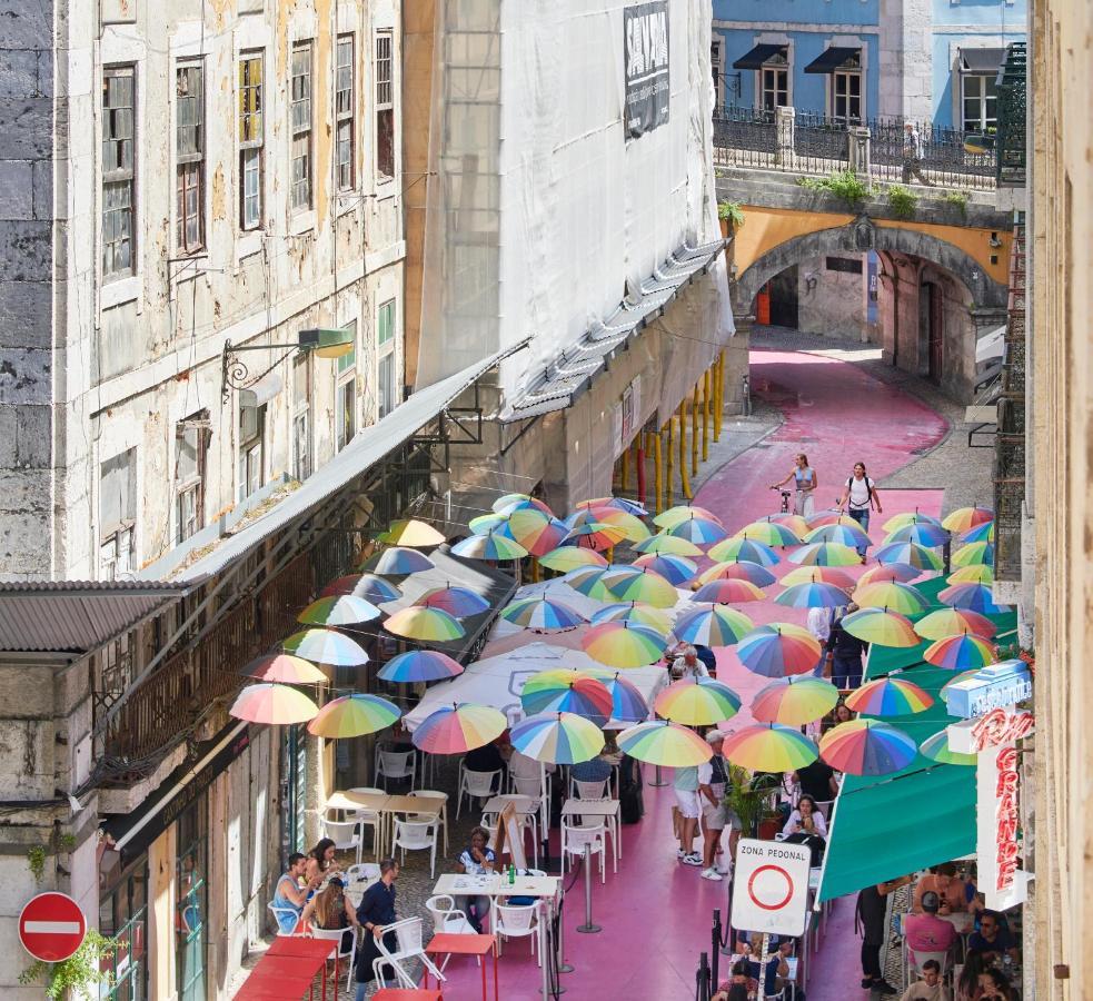 Sunny Pink Street Historical Apt, By Timecooler Lisboa Εξωτερικό φωτογραφία